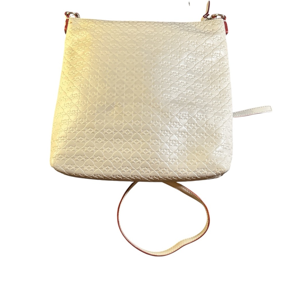 Kate Spade Ivory Embossed Shoulder Bag - Picture 2 of 2